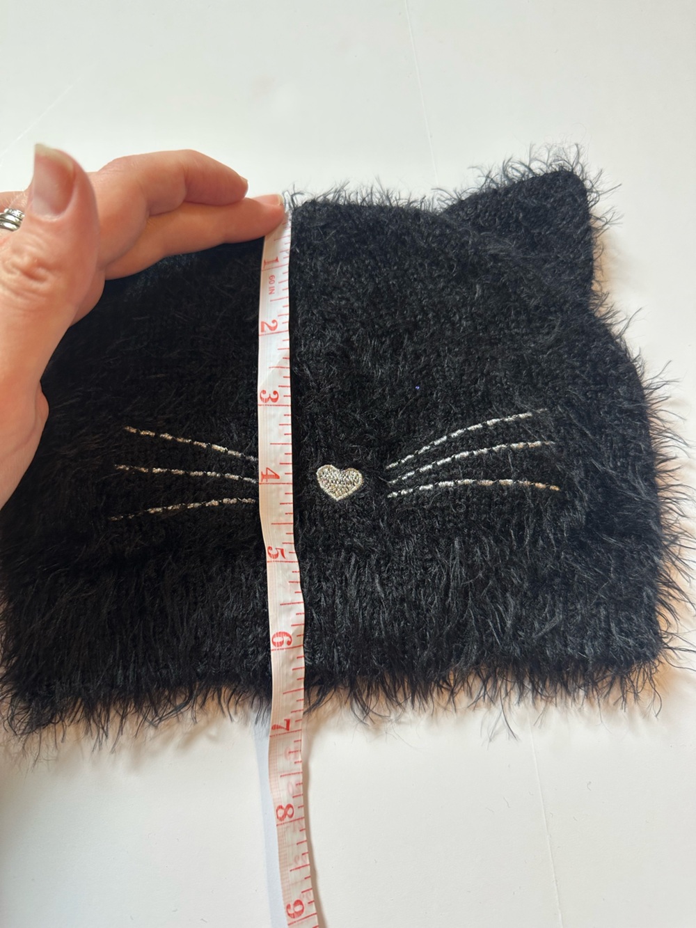 Accsa Black Fuzzy Kitty Hat with Ears Toddler Costume Dress‑Up One‎ Size - Picture 6 of 7